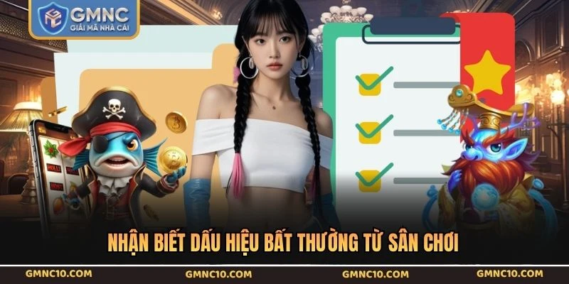 Nhận biết dấu hiệu bất thường từ sân chơi